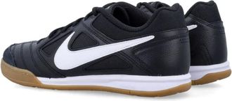 Nike Womens Gato Sneaker Black Leather Rubber Sole