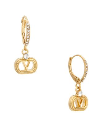 Valentino Oval Swarovski Earrings