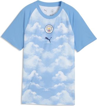Puma Maglia da riscaldamento Manchester City da donna, Accessori, Blu, XXL