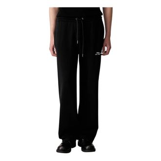 Off-white Heren, Broeken, Zwart, Maat: XL Katoen