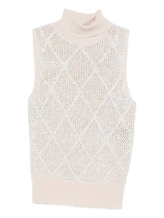 D.exterior Maglione con paillettes - Toni neutri