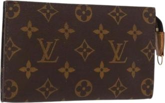 Louis Vuitton Pre-owned Wallets, female, Brown, Size: ONE SIZE Pre-owned Canvas Wallet