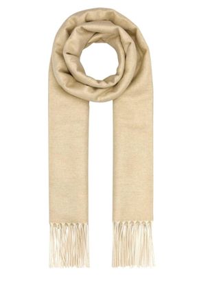 Prada Beige Classic Logo Scarf