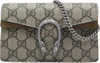Gucci Borsa a tracolla vintage in camoscio Pre-owned - - Pre-owned - Donna - Beige - ONE SIZE