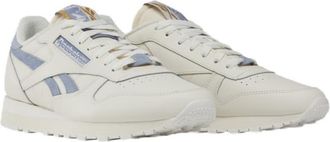 Reebok Unisex Childrens Low Leather Trainers, Chalk Vinblu Bon, 7.5 UK