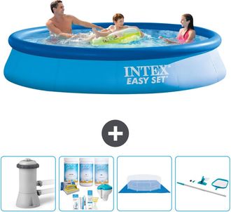Intex Piscina Easy Set Redonda - 366x76 Cm - 7-piezas S20927