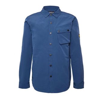 Barbour Control Overshirt - Heren - Zomerjassen - Blauw - M - Nylon - Jassen