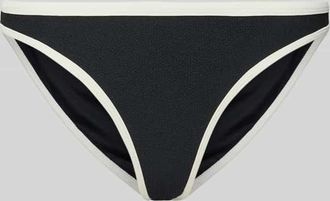 Jake*s Casual Bikini-Hose mit Strukturmuster in Black, Gr&ouml;&szlig;e XL
