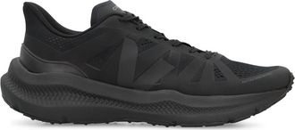 Veja Zwarte minimalistische lage sneakers - Heren - Sneakers - Zwart - 41 EU - Polyester - Schoenen