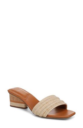 Franco Sarto Waverly Slide Sandal in Natural Beige at Nordstrom, Size 7.5
