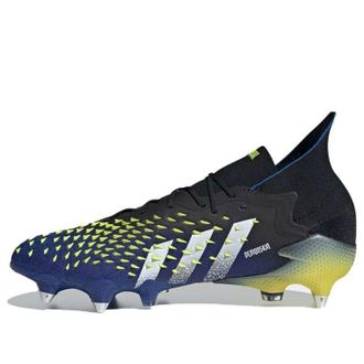 adidas Predator Freak.1 Soft Ground Boots Black Blue FY0747