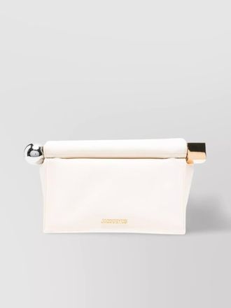 Jacquemus hardware rectangular clutch bag