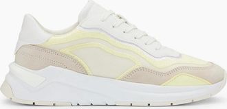 HUGO BOSS Womens Skylar Lace Up Chunky Trainers - White - Size: 6