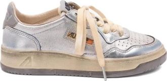 Autry Medalist Low Sneakers - Dames - Sneakers - Grijs - 38 EU - Leer - Schoenen