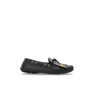 Jimmy Choo London Sailor Shoes, female, Black, Size: 8 1/2 US Manon Loafers
