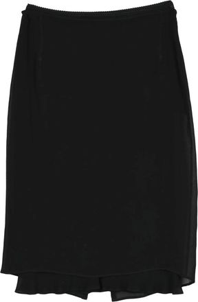 Marella Rokken, Dames, Zwart, 2Xs, Lingerie Midi Rok