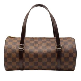 Louis Vuitton Pre-owned Papillon 26 - Dames - Pre-owned - Bruin - Maat: ONE Size Zijde
