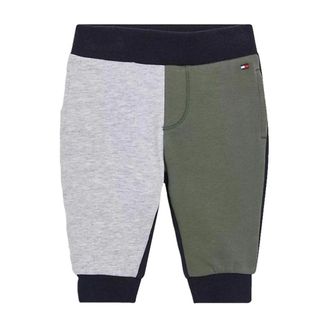 Tommy Hilfiger Colorblock Joggers - male - Tommy Hilfiger - Sweatpants - Green - 9 M - Kids