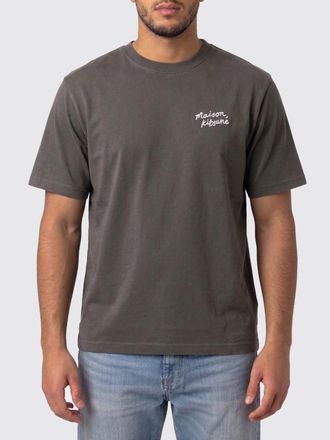 Maison Kitsun&eacute; T-shirt in cotone con logo Maison Kitsun&eacute;