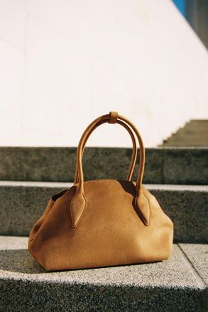 H&M Crossbody Bag in Dark Beige at Nordstrom