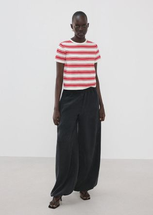 Mango Pullover maglia a righe rosso - Donna - XS - MANGO