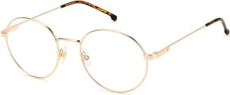 Carrera Goud Koper Roestvrij Stalen Bril - unisex - Brillen - Geel - ONE Size - Accessoires