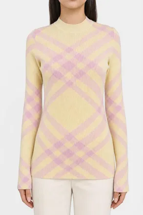 Burberry Womens Plaid Sherbert Shirt, Size XS