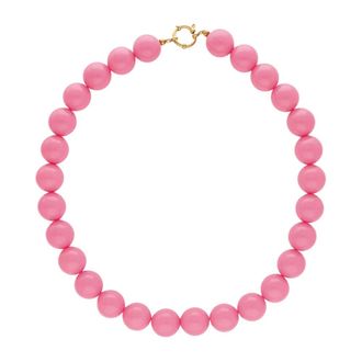 Omoda Accessoires, Dames, Roze, ONE Size, Elegante Aura Ketting voor vrouwen