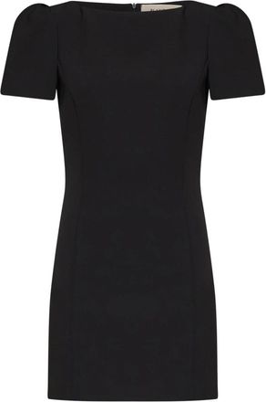Blanca Vita Albena Short Dress - Dames - Korte kleedjes - Zwart - S - Polyester - Kleedjes