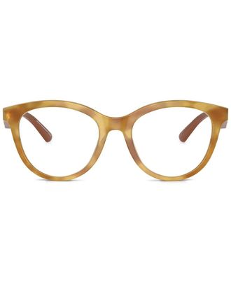 Emporio Armani Occhiali tondi - Marrone