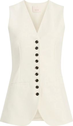 Cinq à Sept Gilet Kallen - Bianco