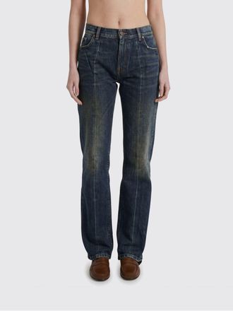 Versace Jeans straight Versace in denim di cotone