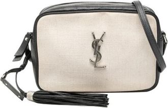 Saint Laurent Pre-owned Lou Camera Bag - Dames - Vintage Schoudertas - Wit - ONE Size - Leer - Vintage