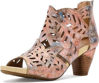 L'Artiste by Spring Step Icon-Met Womens Shoes Metallic Bronze : EU 42 (US Womens 10.5-11) M, Leather