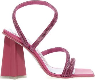 Chiara Ferragni Pink Andromeda Rhinestone Heels