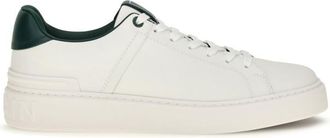 Balmain White B-Court Sneakers