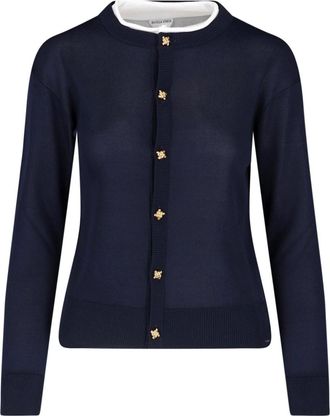 Bottega Veneta Cardigan Doppio In Misto Seta