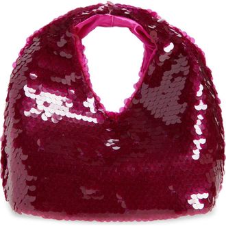 Dolce Vita Dahlia Sequin Shoulder Bag in Fuchsia at Nordstrom Rack