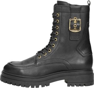 Red-Rag Schoenen, Dames, Zwart, 37 EU, Veterschoenen Hoog