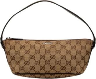 Gucci Borsa a tracolla mini Pre-owned in tela - - Pre-owned - Donna - Beige - ONE SIZE