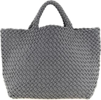Naghedi St. Barths Medium Tote Double Weave - Dames - Shoppers - Grijs - ONE Size - Tassen