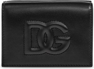 Dolce & Gabbana Portemonnee met logo - Dames - Portefeuilles - Zwart - ONE Size - Leer - Accessoires