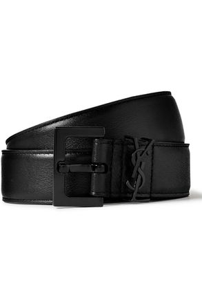Saint Laurent 3cm Full-Grain Leather Belt