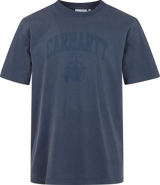 Carhartt Work in Progress Ss Faded Pond Corps T-Shirt Organic Cotton Single Jerse