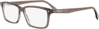 Fendi Fe50165I Optisch Montuur - unisex - Accessoires - Grijs - Maat: 56 MM