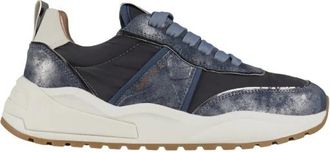 Alexander Smith Blaze Donna in nylon en stoffig blauw gelamineerd - Dames - Sneakers - Blauw - 39 EU - Nylon - Schoenen