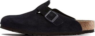 Birkenstock Boston Soft Footbed Suede Leather Midnight 1023910