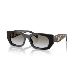 Prada Sunglasses, unisex, Black, Size: ONE SIZE Stylish Black Sunglasses