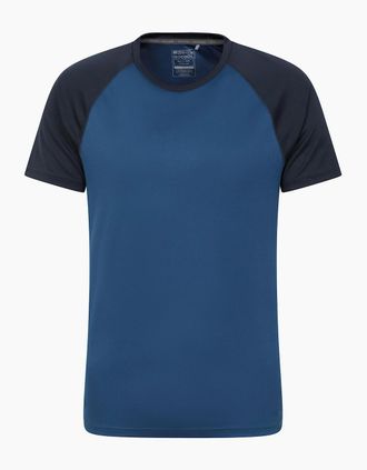 Mountain Warehouse Mens Mountain Warehouse Mens Endurance IsoCool T-Shirt - Blue - Size: 46