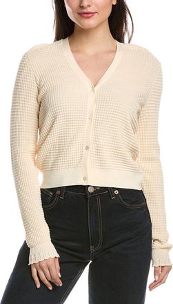 Theory Lace Trim Cardigan